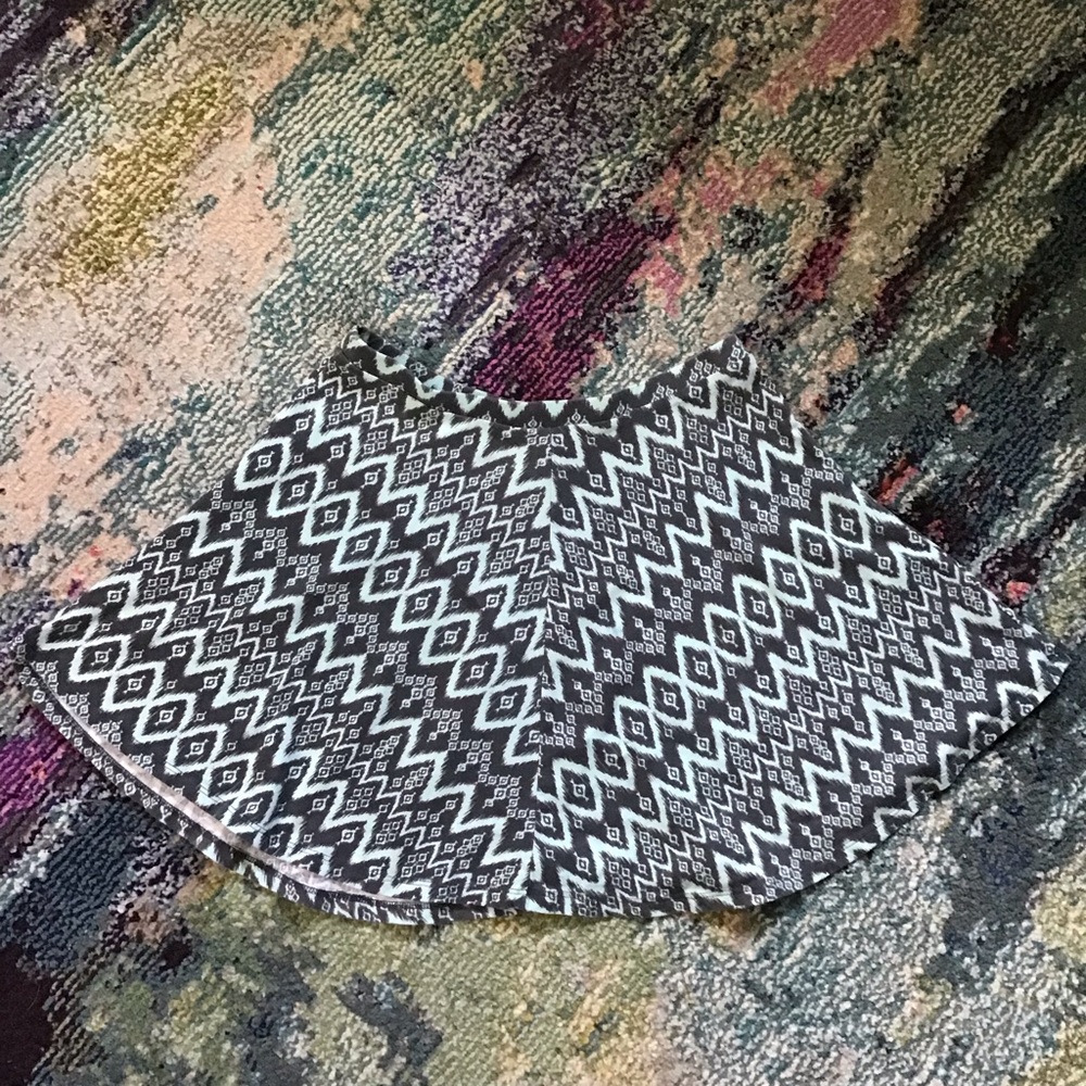 Cute Aztec Printed Mini Skirt from Nollie
